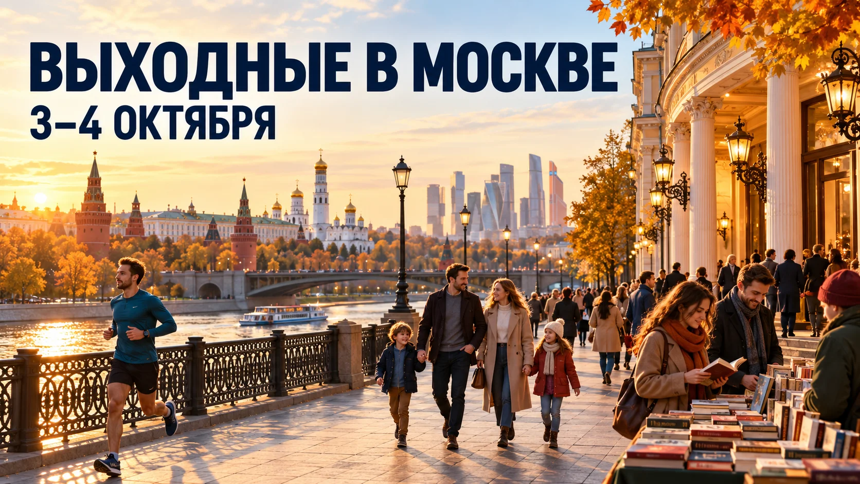 Куда сходить в Москве на выходных 3–4 октября 2026 года