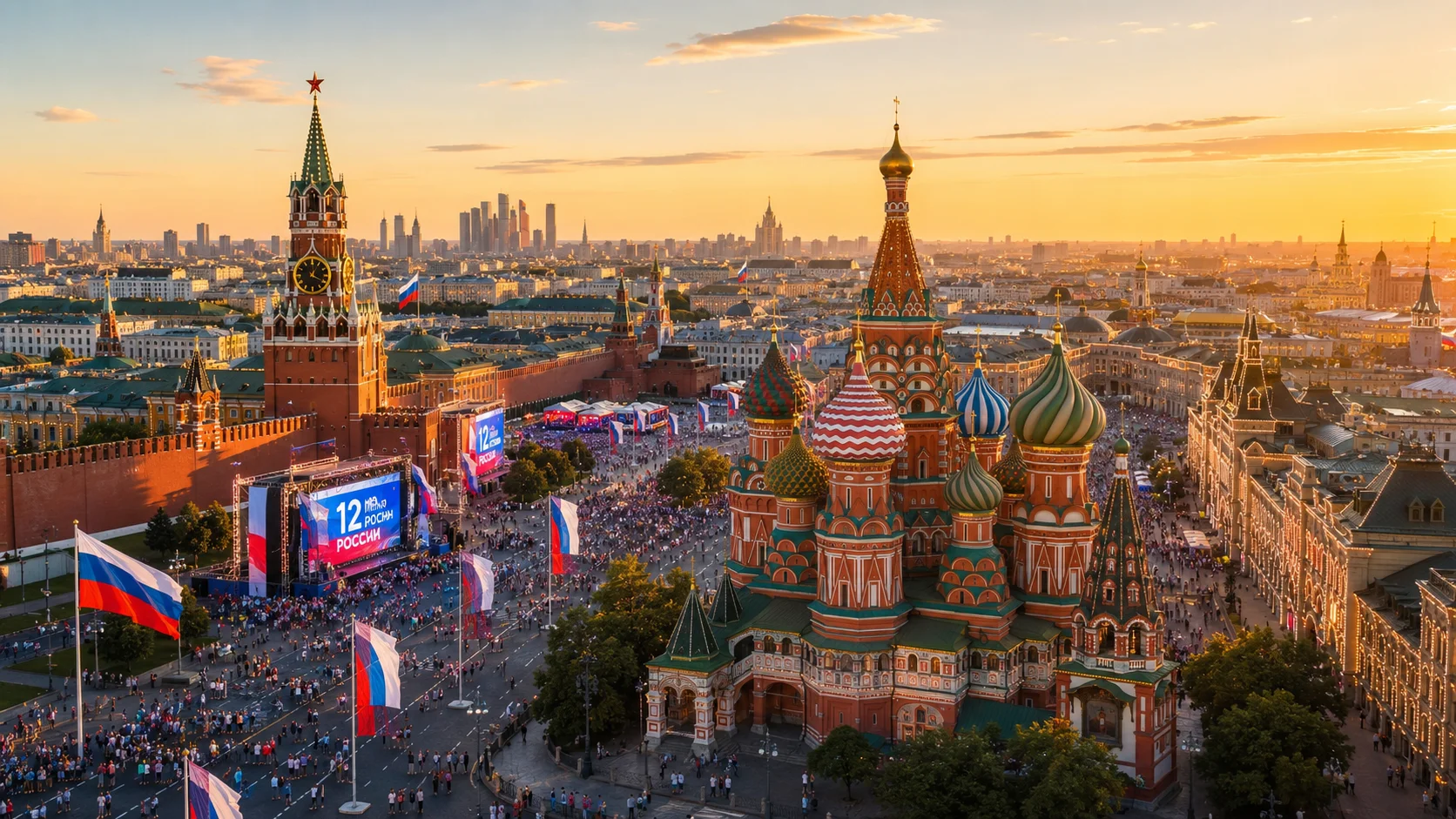 День России в Москве 2026: куда сходить 12, 13 и 14 июня