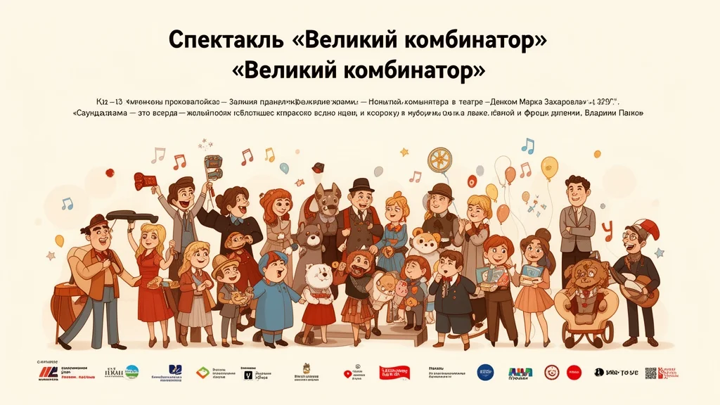Спектакль «Великий комбинатор» в театре «Ленком Марка Захарова»
