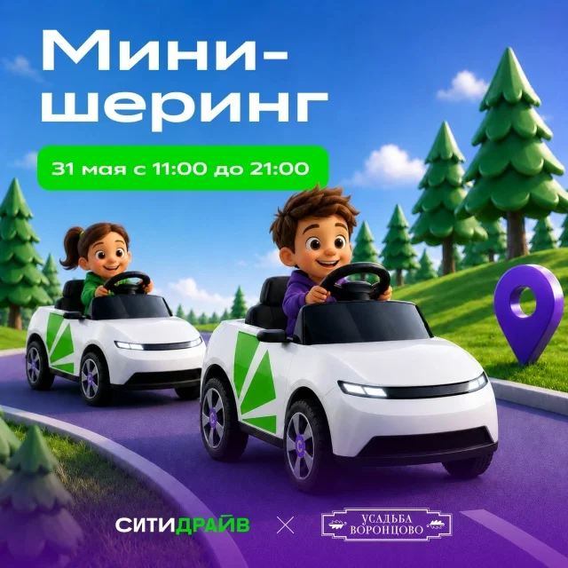 Мини-каршеринг в Воронцовском парке