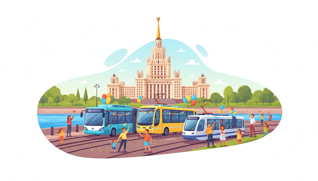 Праздничная программа к 68-летию ГУП "Мосгортранс"