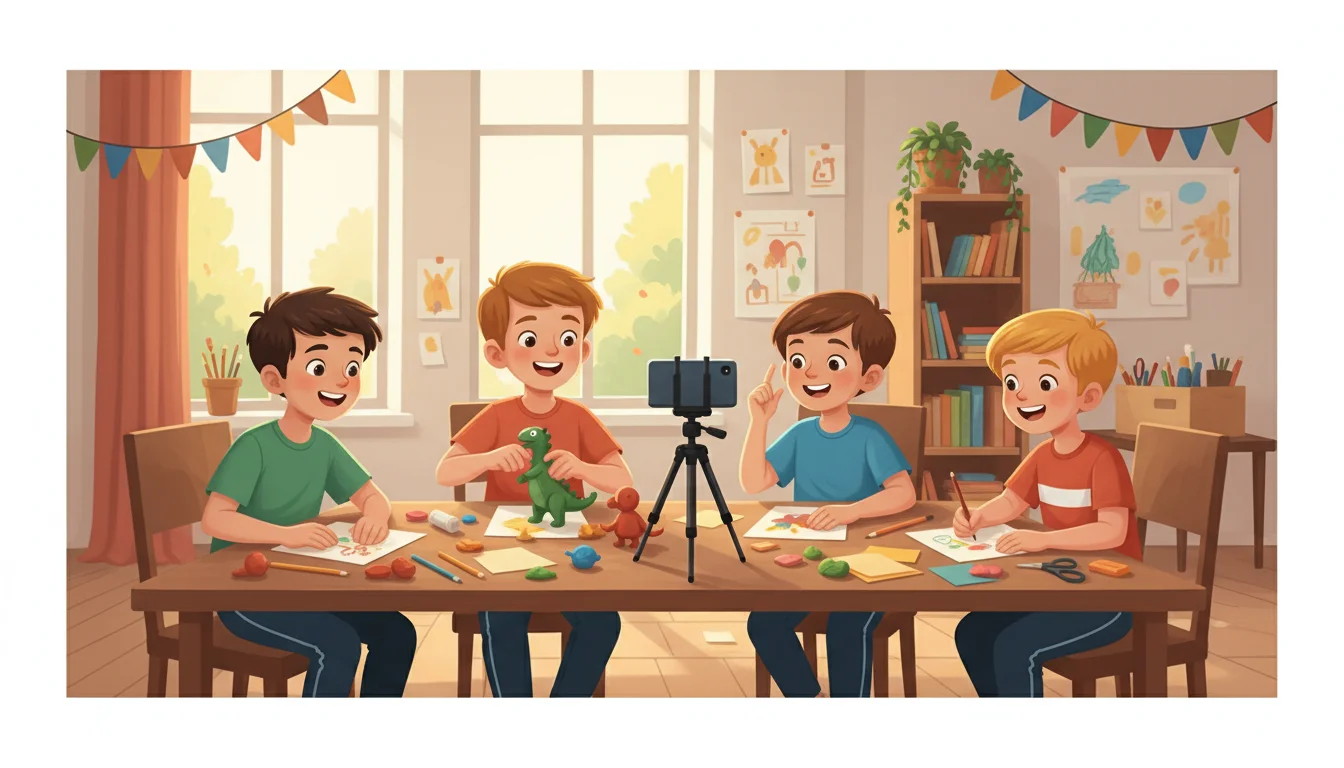 Лето. Мультистудия. Для детей 7–10 лет