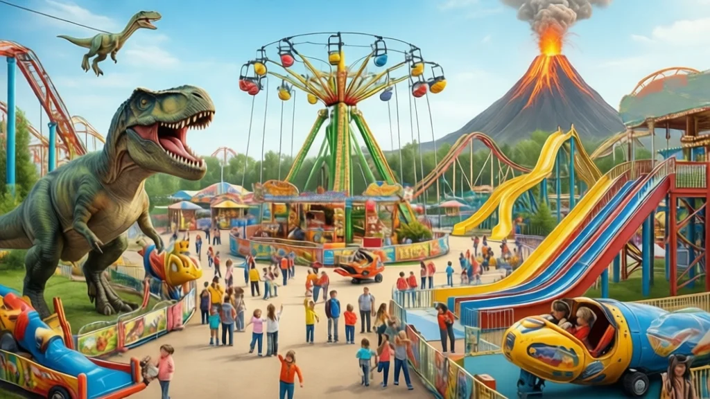 Бесплатный вход в детский парк развлечений Fun-Tazia