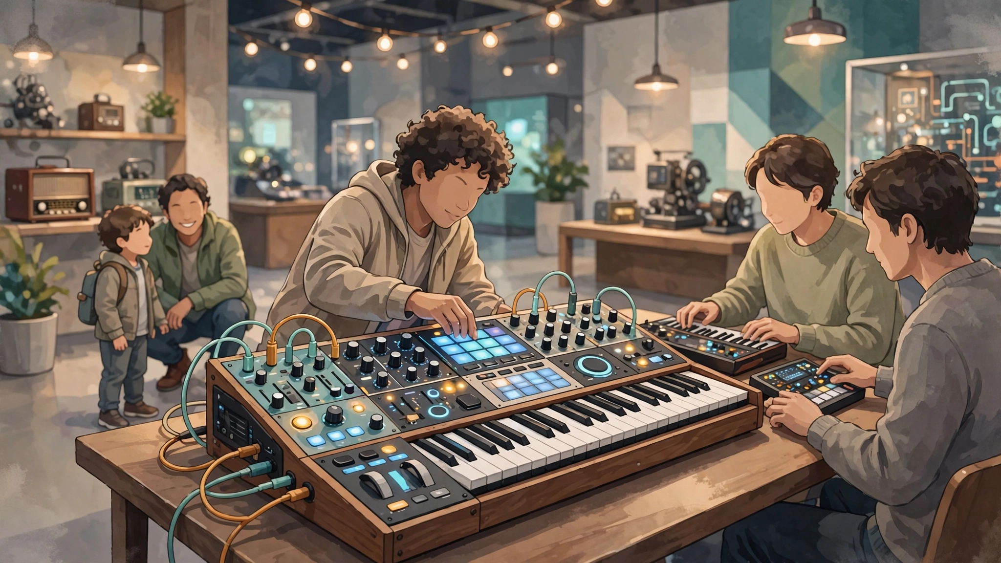 Концерт Techno Sound Art × RESO.lab