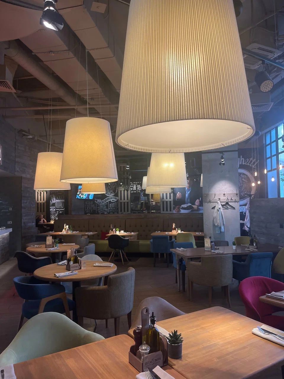 Фото Ресторан Osteria Mario в ТЦ Метрополис - развлечение в Москве | Досугатор