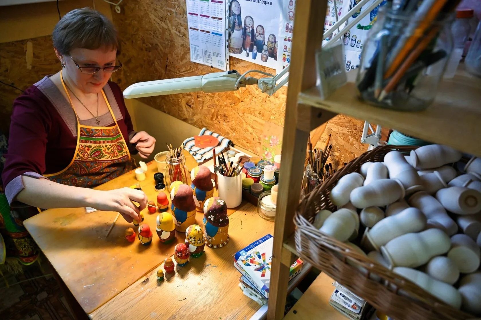 Фото Фабрика матрешки "Мастер Арт" (г. Сергиев Посад) - развлечение в Москве | Досугатор