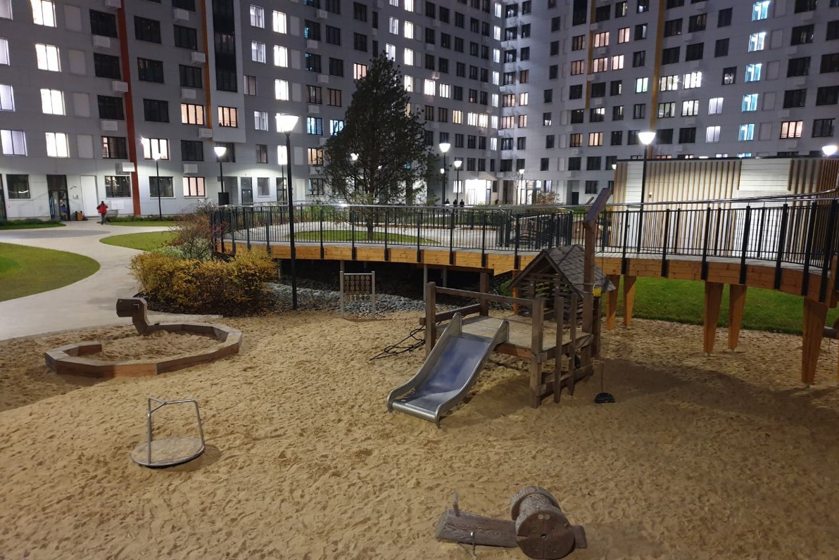 Фото Игровая площадка в ЖК Румянцево парк - развлечение в Москве | Досугатор