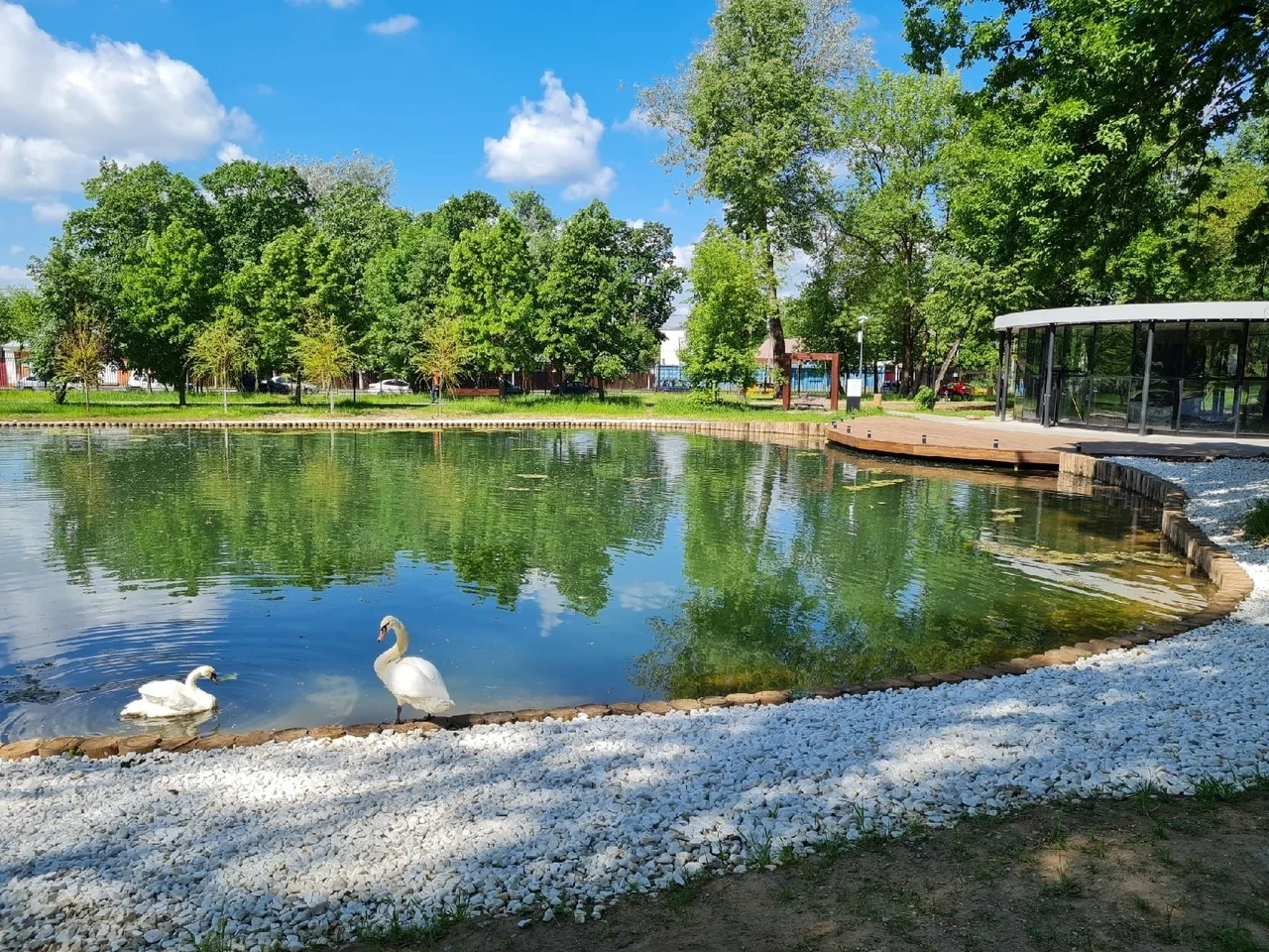 Фото Центральный парк Серпухова (парк имени Олега Степанова) - развлечение в Москве | Досугатор
