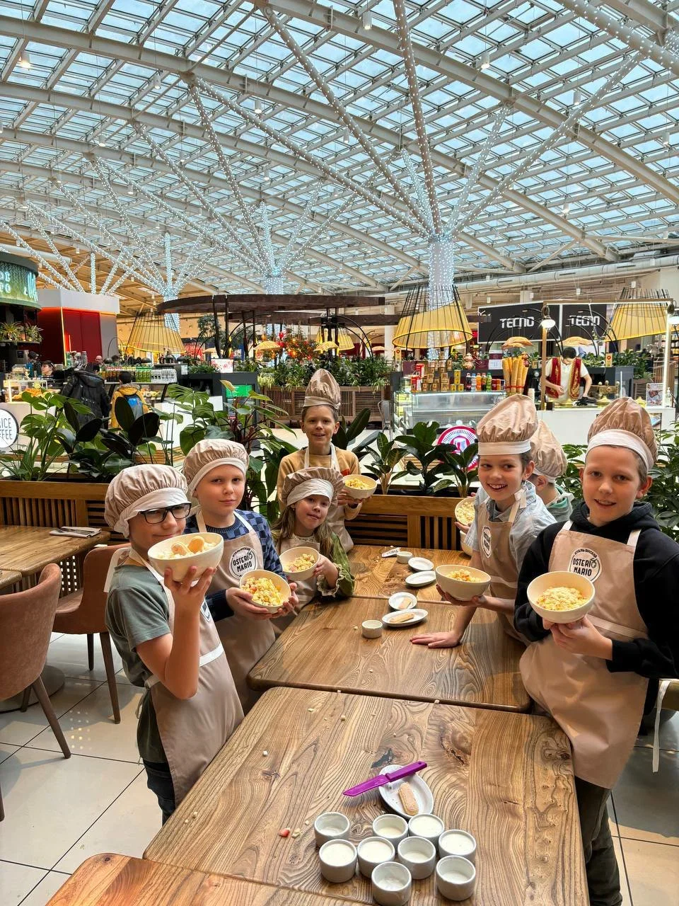 Фото Ресторан Osteria Mario в ТРЦ Авиапарк - развлечение в Москве | Досугатор