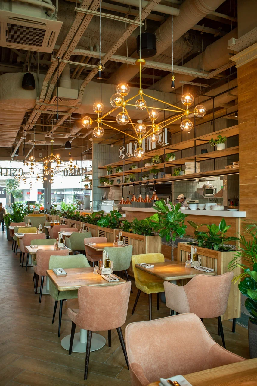 Фото Ресторан Osteria Mario в ТРЦ Авиапарк - развлечение в Москве | Досугатор