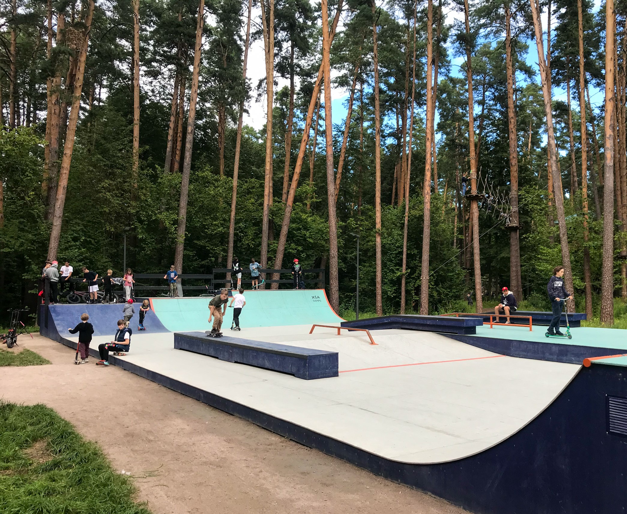 Фото Площадка в парке Раздолье - развлечение в Москве | Досугатор