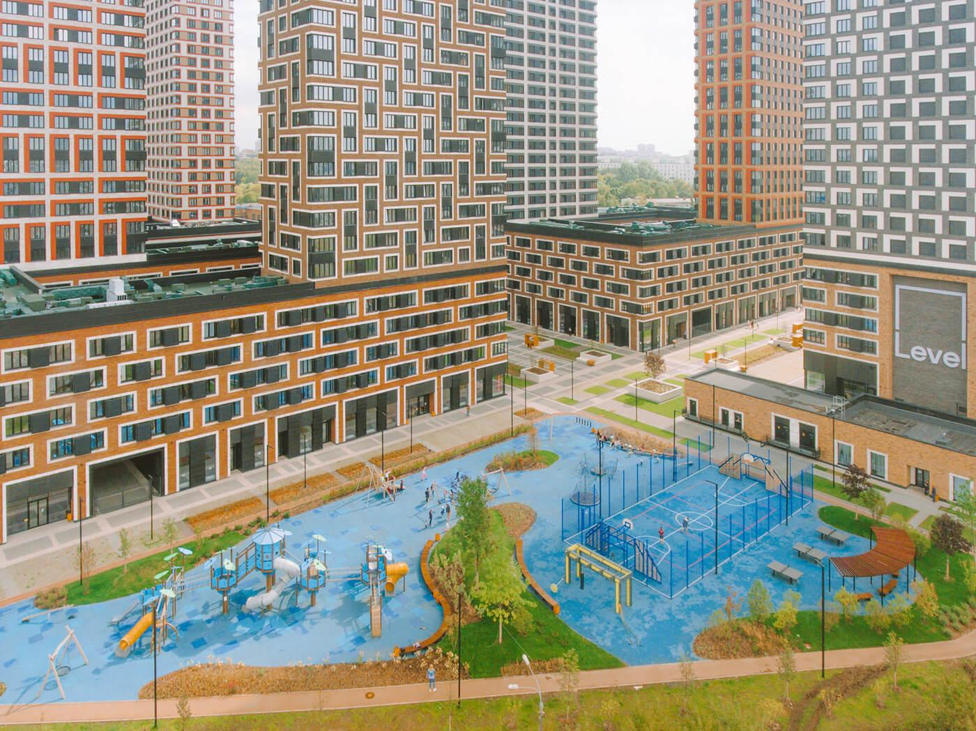 Фото Детская площадка в ЖК Level Амурская - развлечение в Москве | Досугатор
