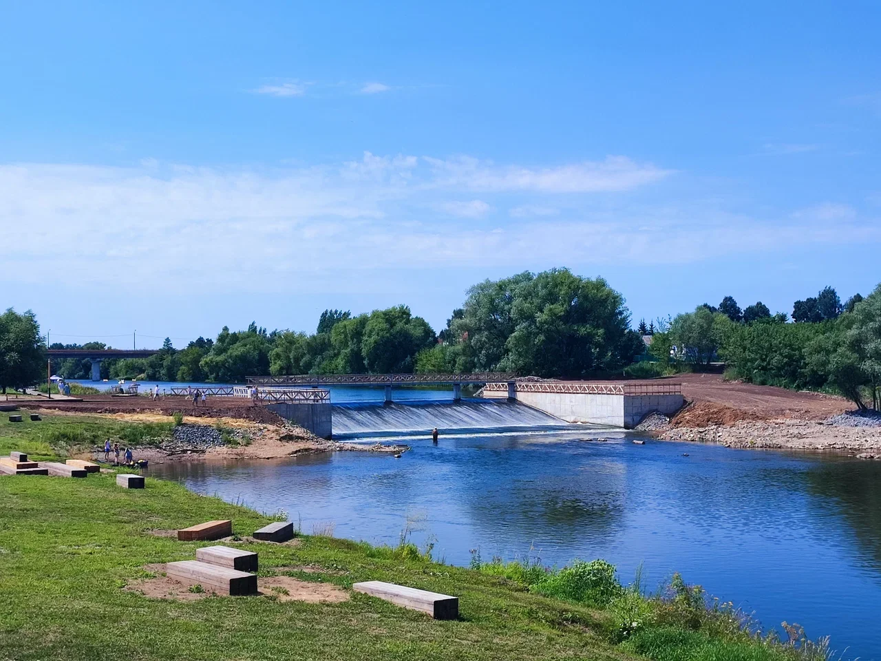 Фото Зарайская плотина на реке Осётр - развлечение в Москве | Досугатор