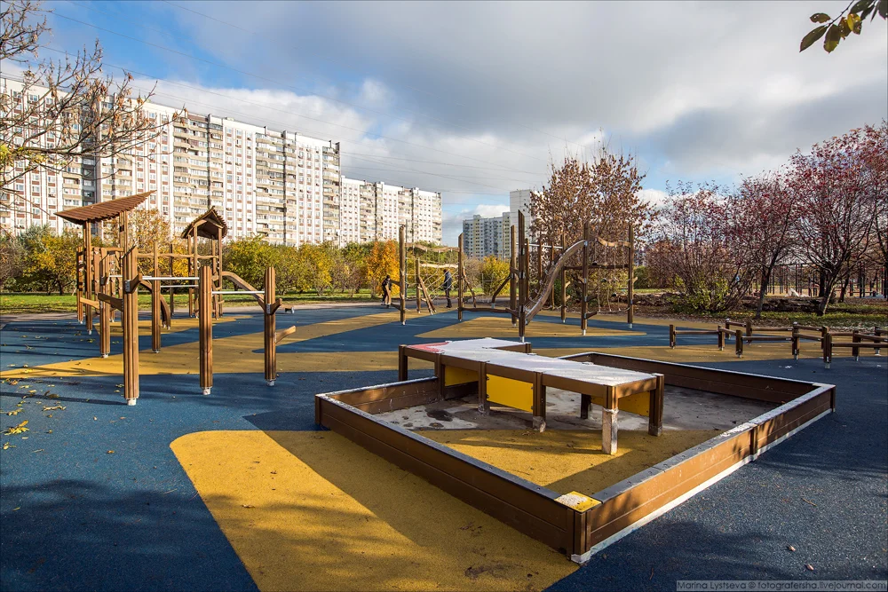 Фото Детские площадки в парке 850-летия Москвы - развлечение в Москве | Досугатор