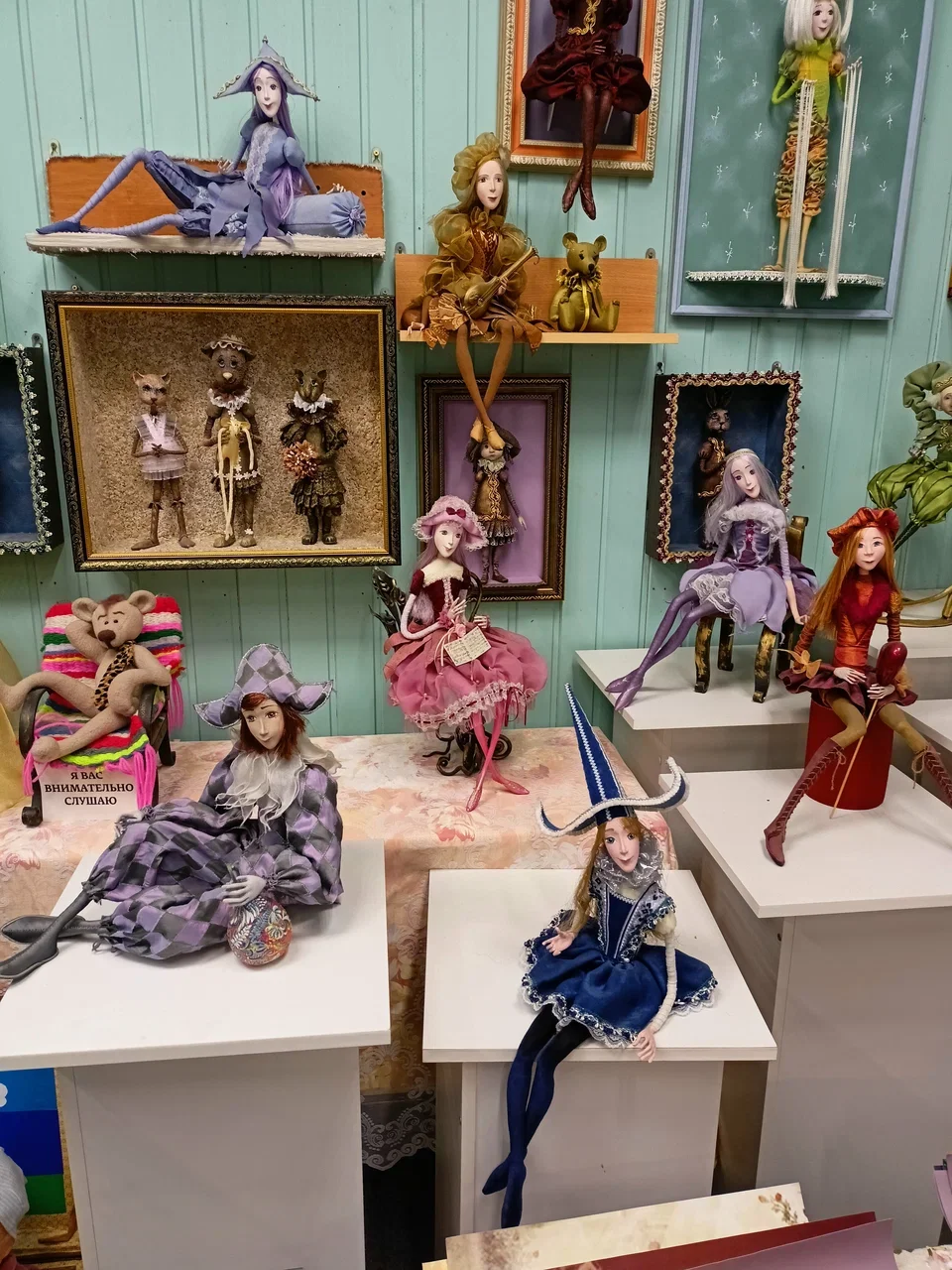 Фото Частная галерея кукол и кукольной миниатюры Ольги Павлычевой (г. Мышкин) - развлечение в Москве | Досугатор