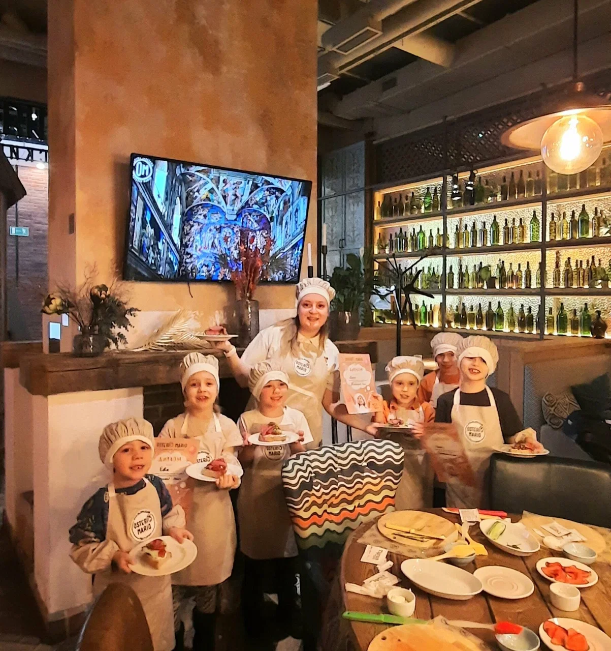 Фото Ресторан Osteria Mario в ТРК Красный кит - развлечение в Москве | Досугатор