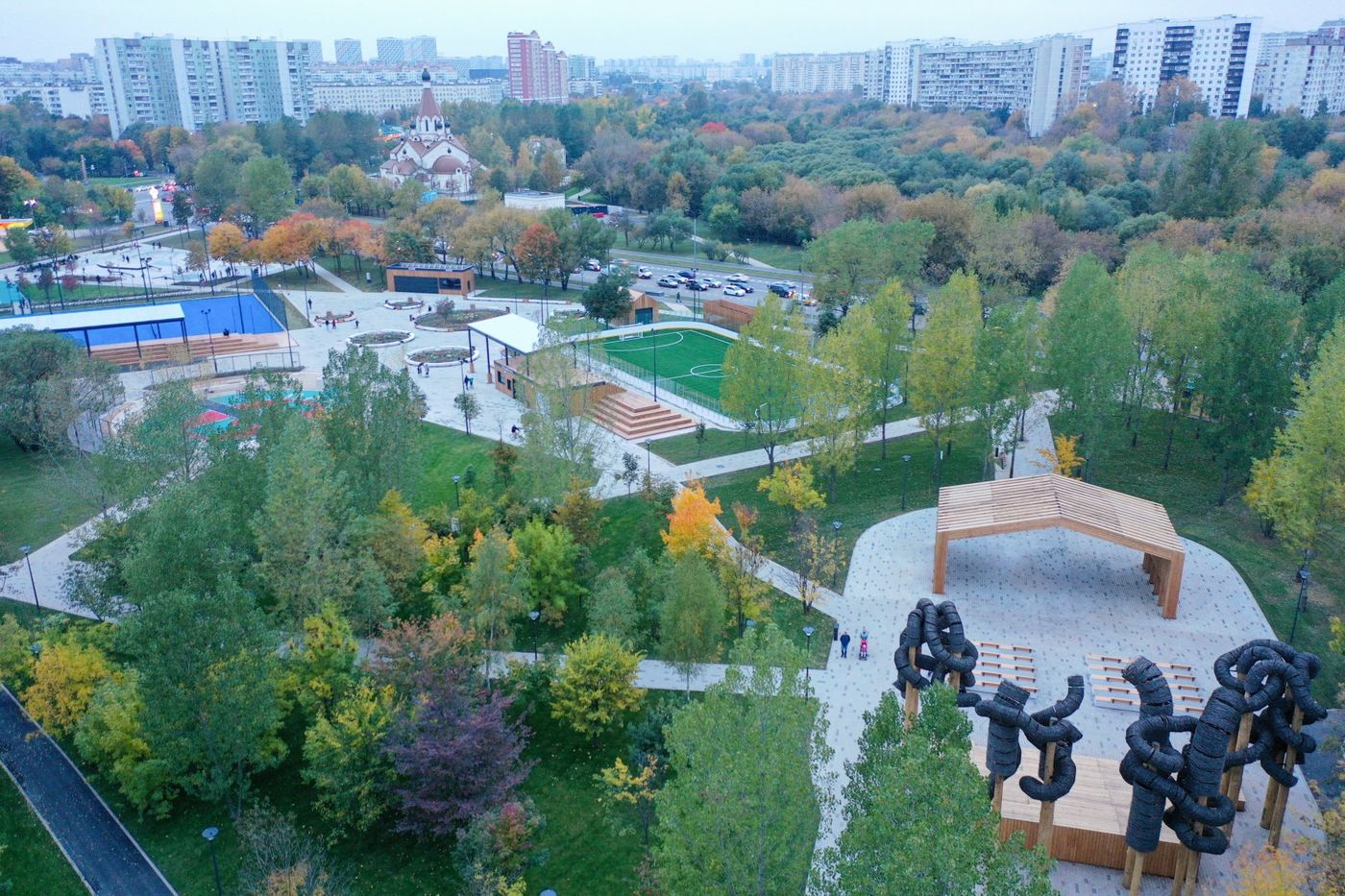Фото Парк Свиблово - развлечение в Москве | Досугатор
