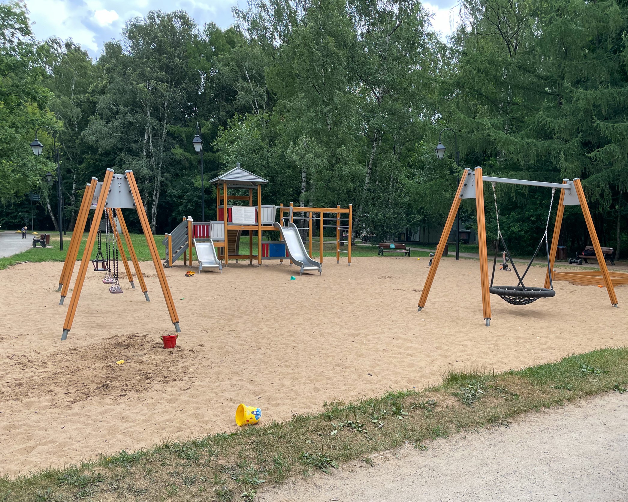 Фото Песочная площадка в Сокольниках - развлечение в Москве | Досугатор
