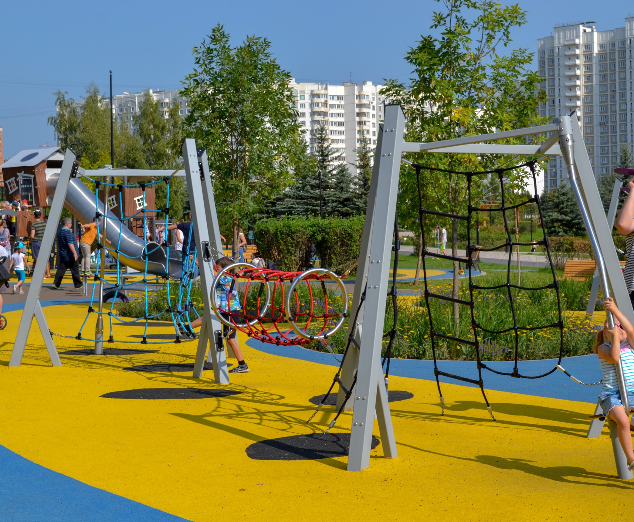 Фото Площадки в ландшафтном парке Южное Бутово - развлечение в Москве | Досугатор