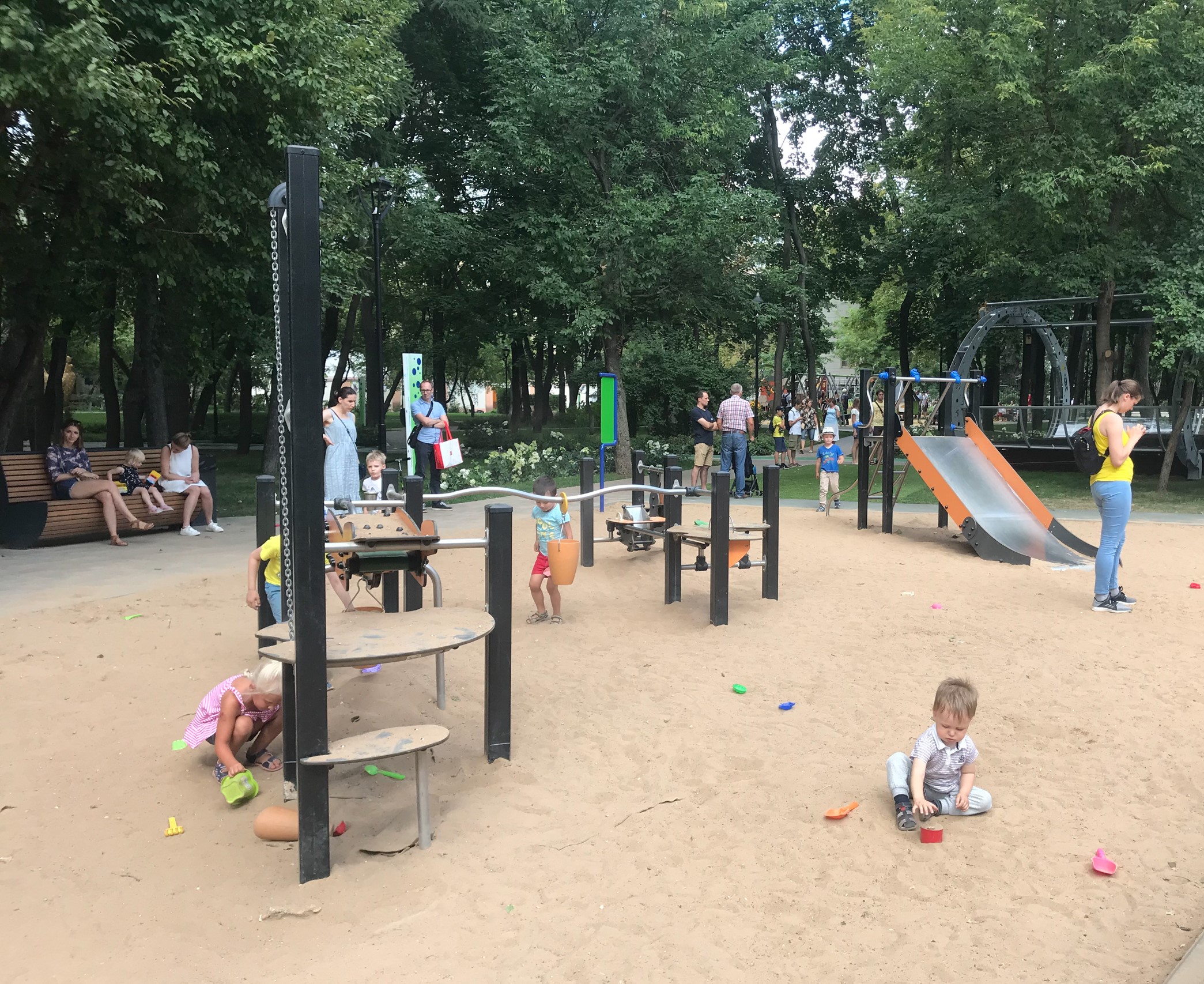Фото Детский парк Делегатский (в ЦАО) - развлечение в Москве | Досугатор