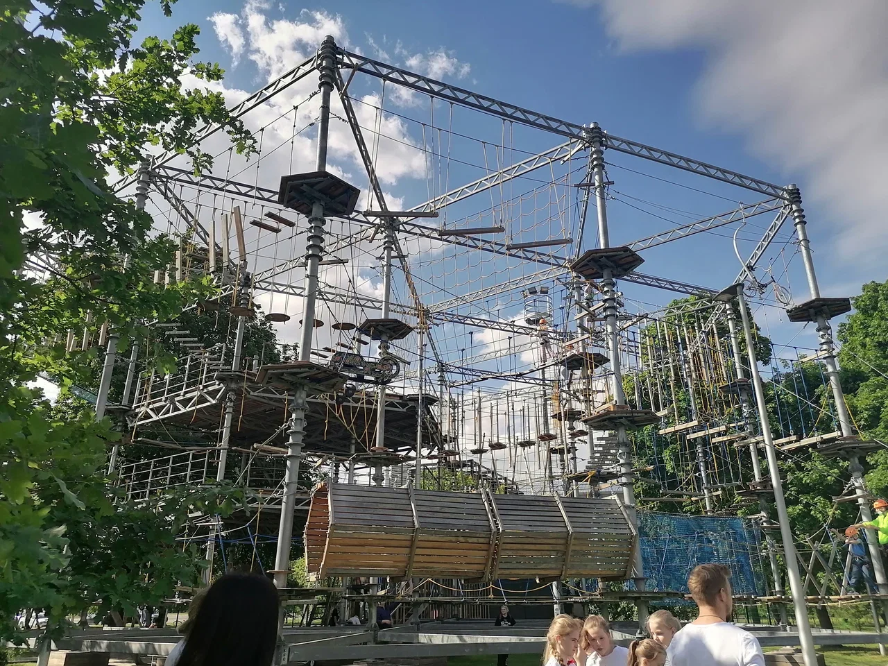 Фото Веревочный Пандапарк Лужники - развлечение в Москве | Досугатор