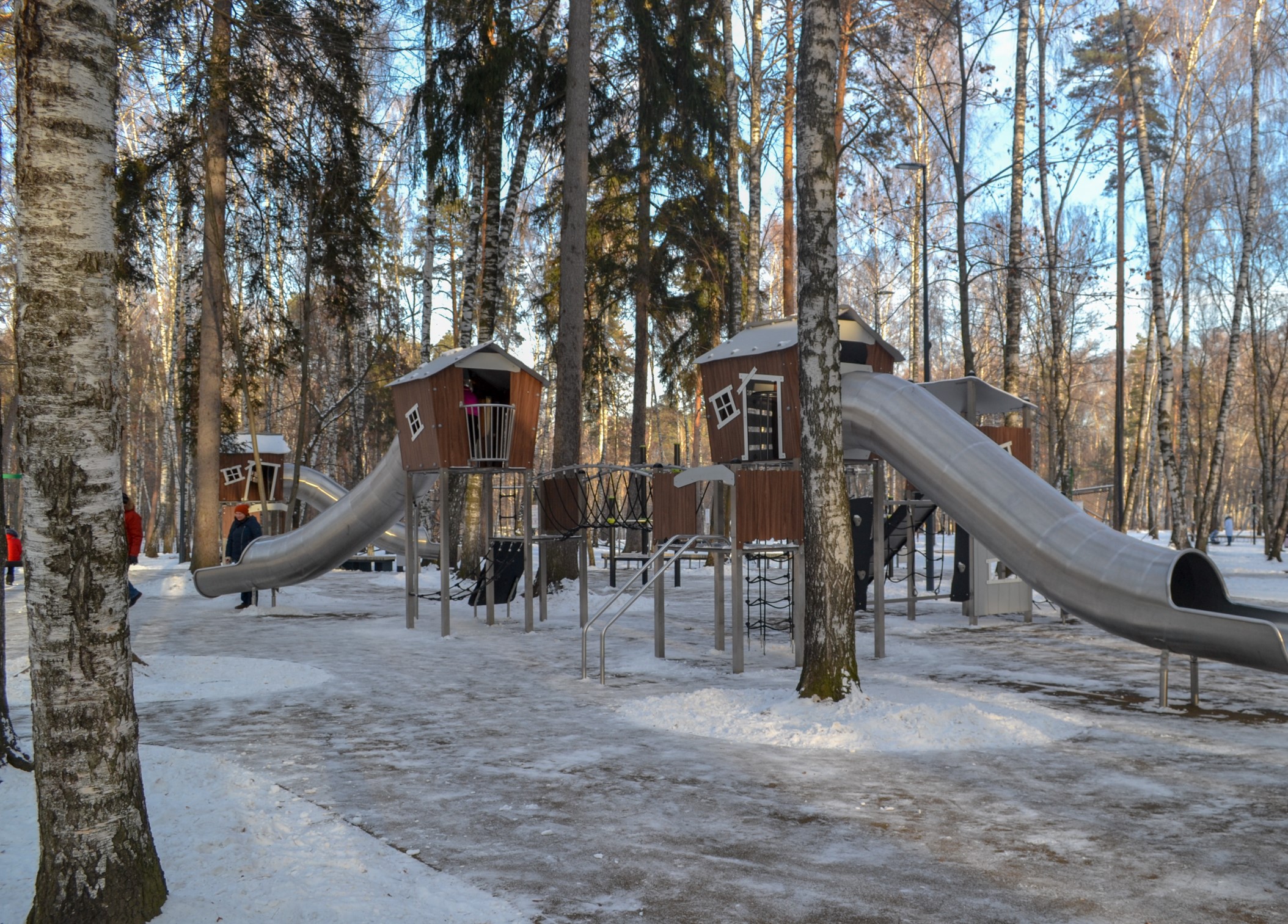 Фото Площадка в парке Пехорка (г. Балашиха) - развлечение в Москве | Досугатор