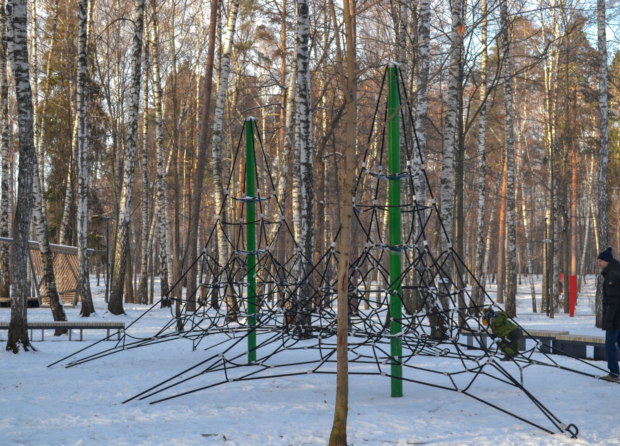 Фото Площадка в парке Пехорка (г. Балашиха) - развлечение в Москве | Досугатор