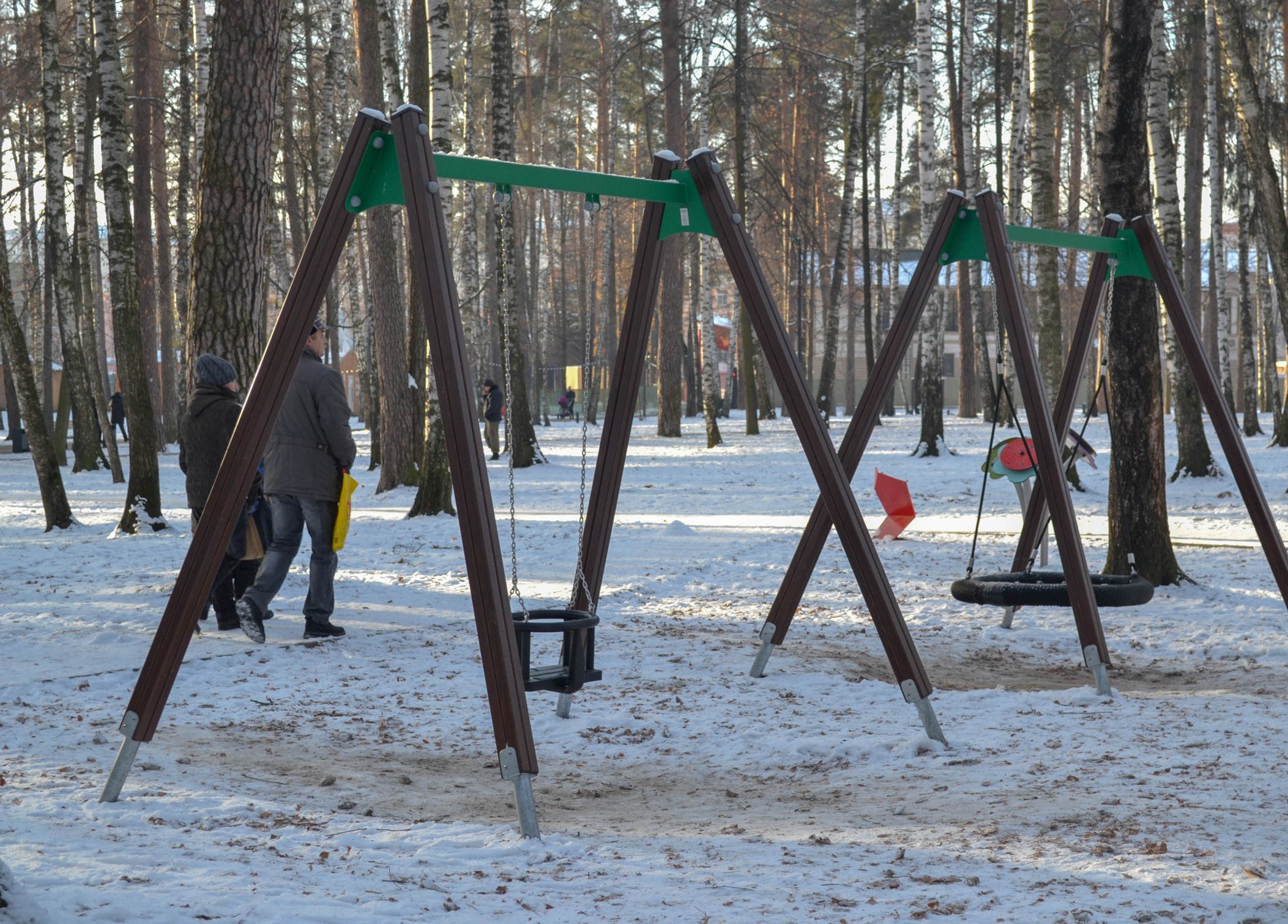 Фото Площадка в парке Пехорка (г. Балашиха) - развлечение в Москве | Досугатор