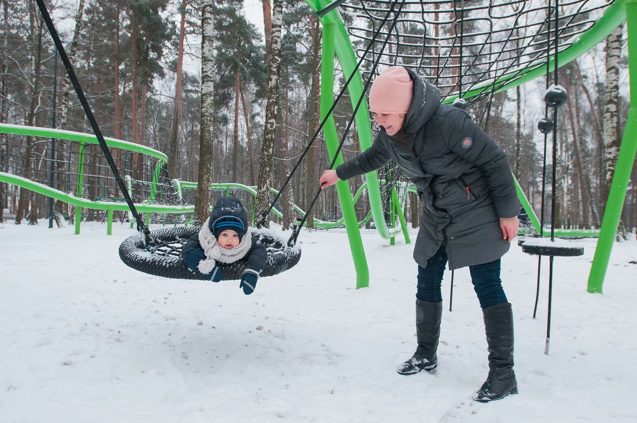 Фото Площадка в парке Пехорка (г. Балашиха) - развлечение в Москве | Досугатор