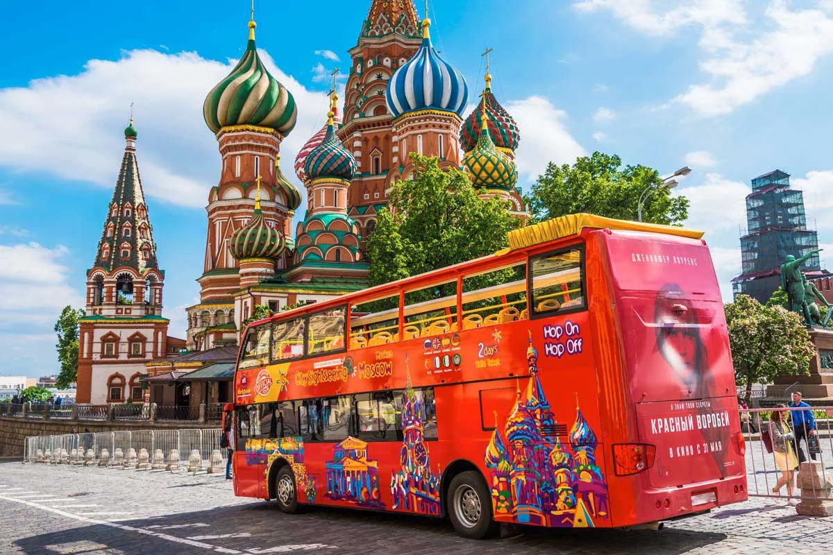 Фото Экскурсия на двухэтажном красном автобусе (City Sightseeing Bus) - развлечение в Москве | Досугатор