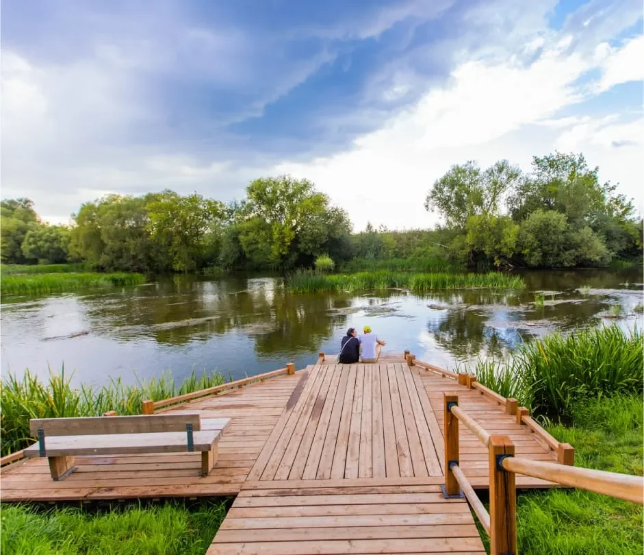 Фото Набережная реки Осетр - развлечение в Москве | Досугатор