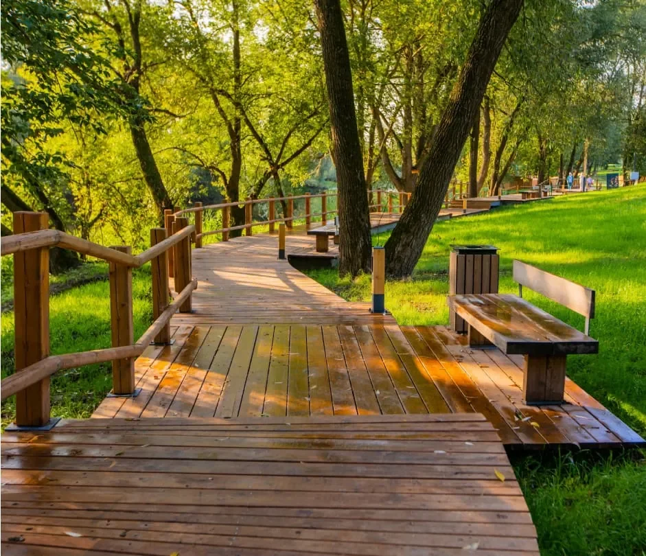 Фото Набережная реки Осетр - развлечение в Москве | Досугатор