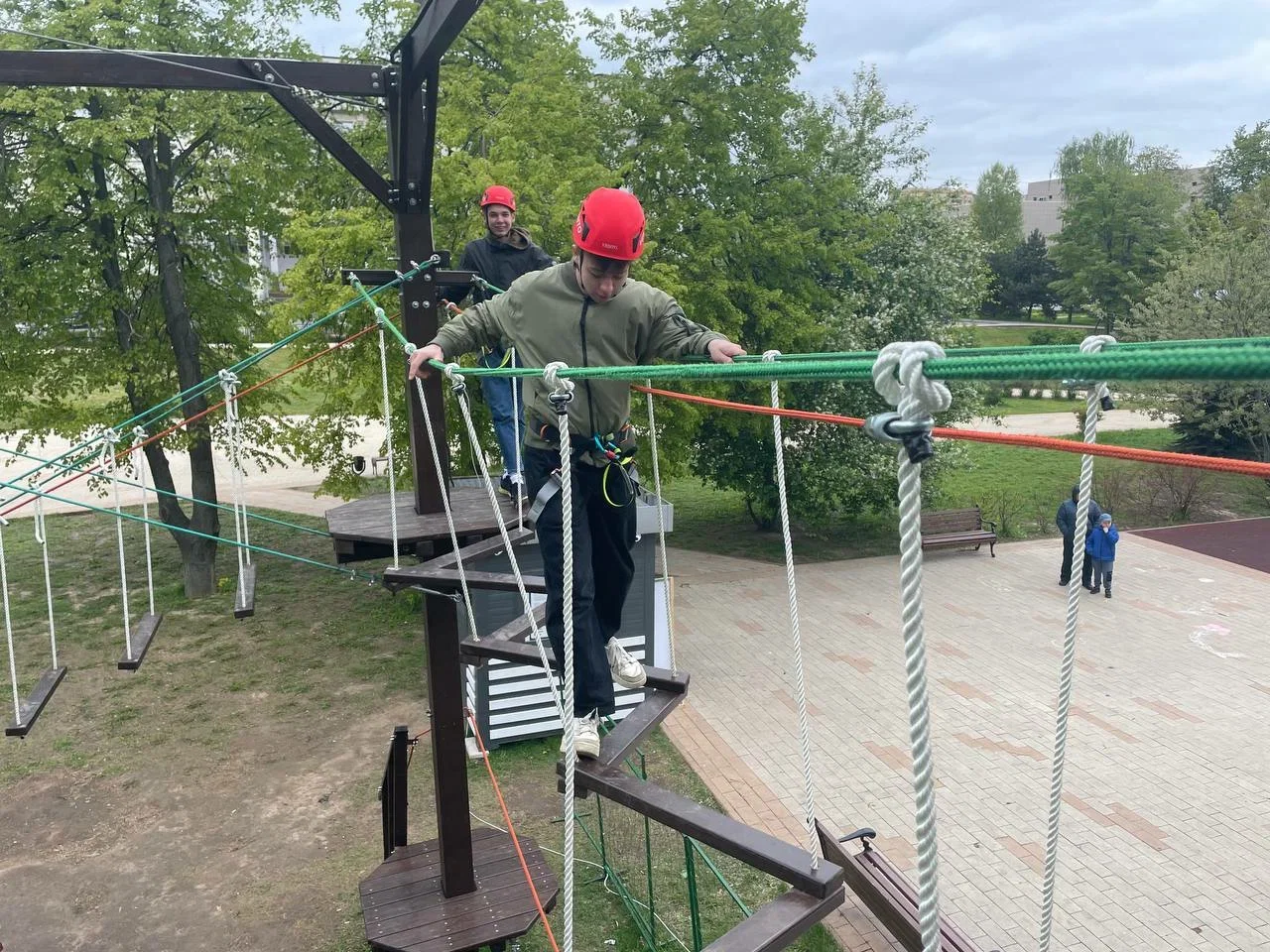 Фото Веревочный парк Вверх в Люберцах - развлечение в Москве | Досугатор