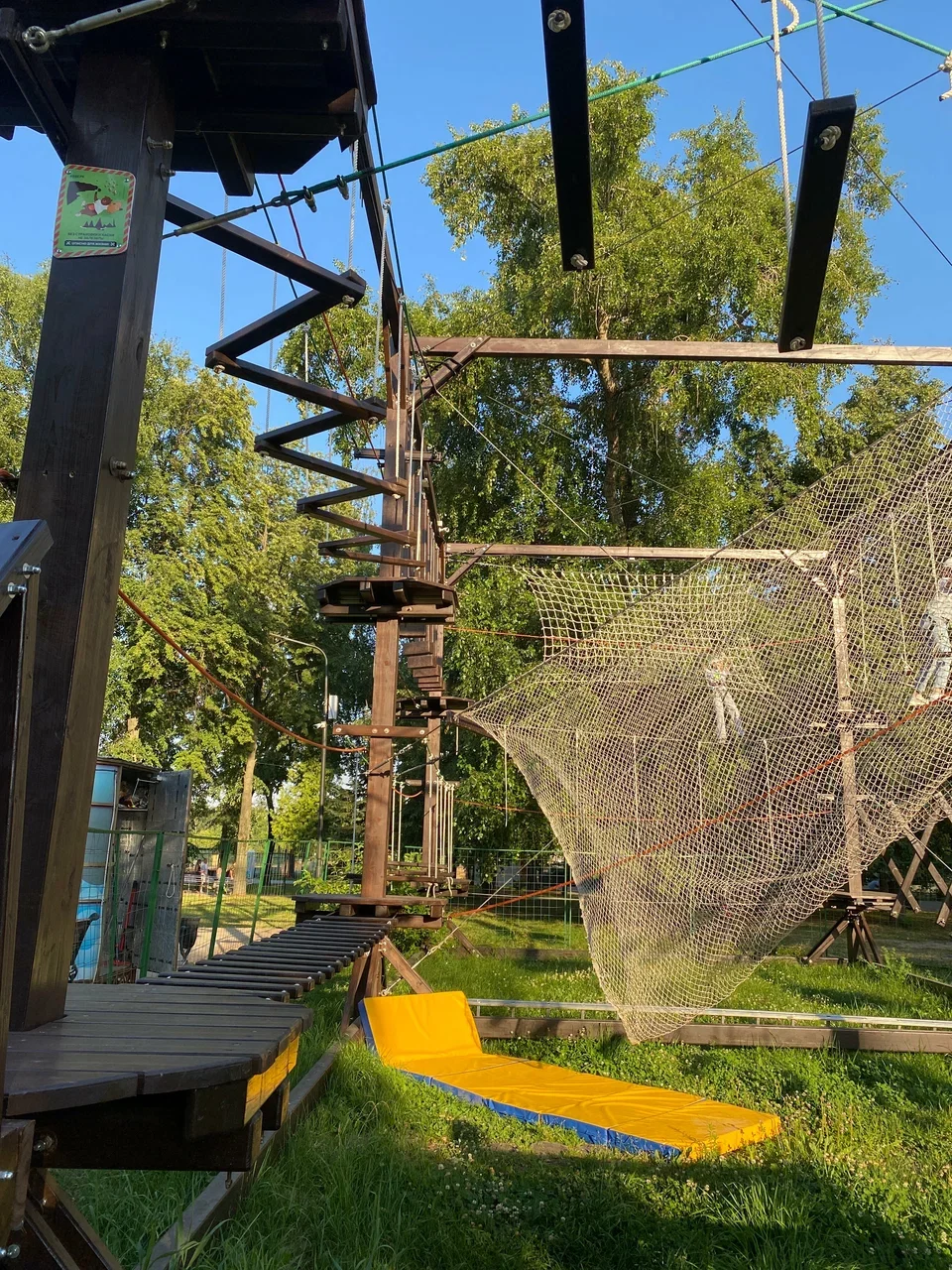 Фото Веревочный парк Вверх в Люберцах - развлечение в Москве | Досугатор