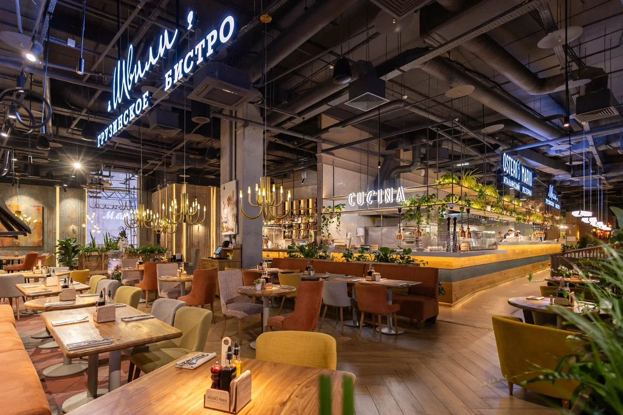 Фото Ресторан Osteria Mario в ТРК Европолис Ростокино - развлечение в Москве | Досугатор