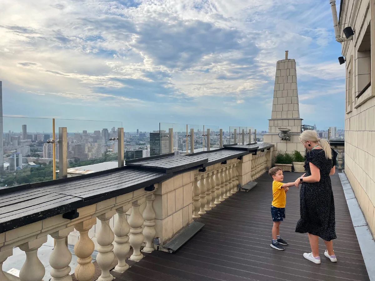 Фото Смотровая площадка Гостиница «Украина» (Radisson Collection) - Смотровая площадка в Москве | Досугатор