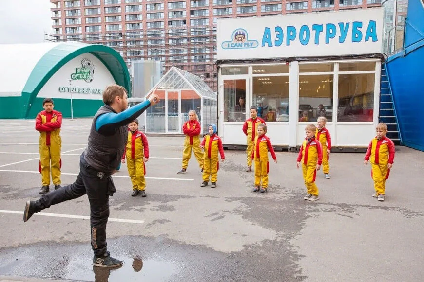 Фото Аэротруба  I can fly (в ТЦ Авиапарк) - Аэротруба в Москве | Досугатор