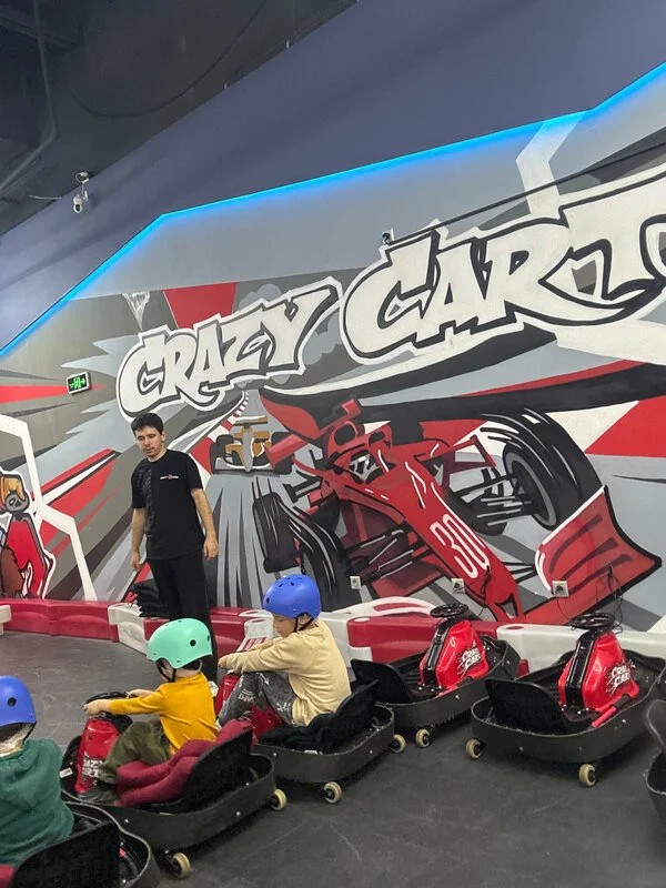 Фото Crazy Cart ТРЦ "МаркоМолл" Рязань - Аттракционы крытые в Москве | Досугатор